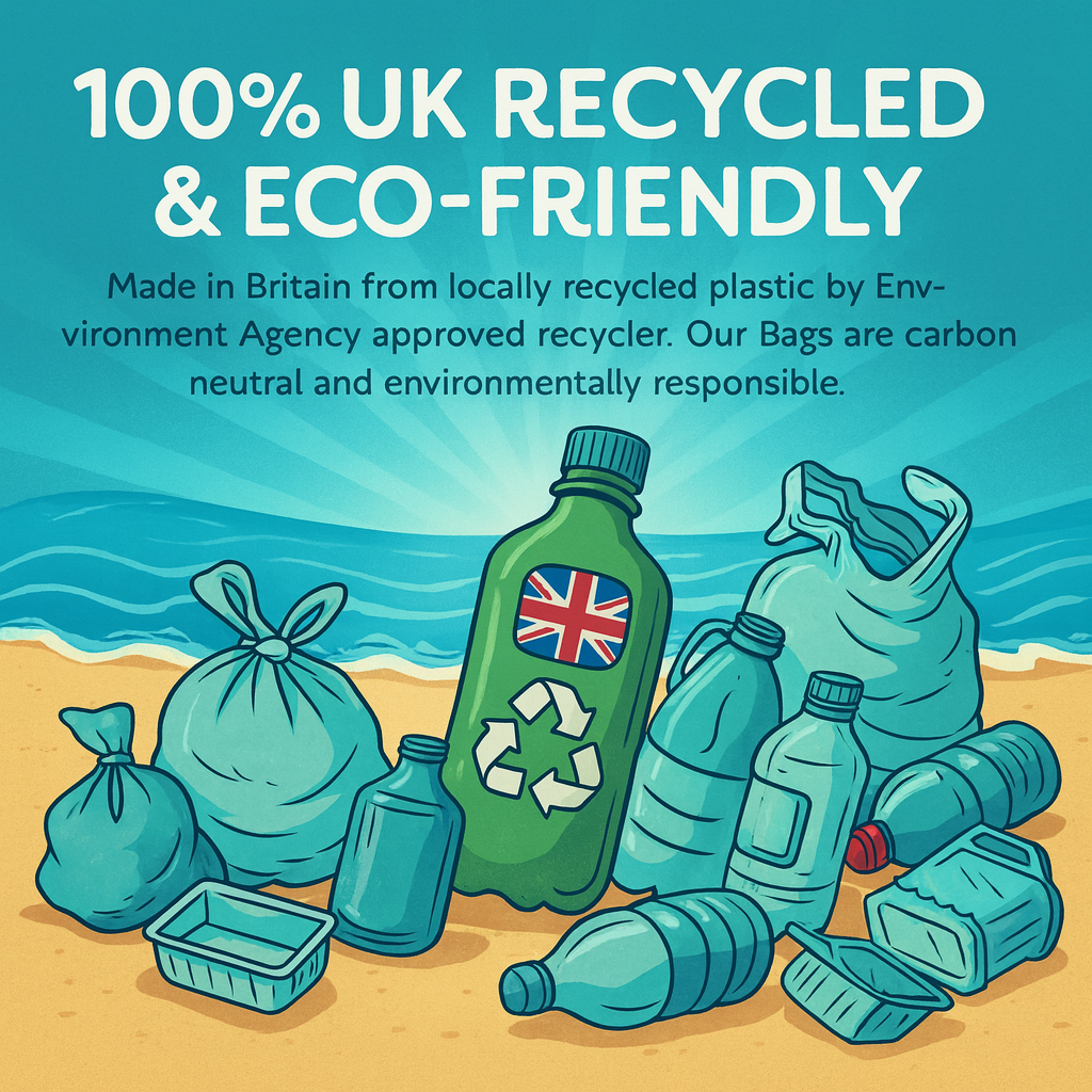 120L, Heavy Duty, Extra Strong, Tie Top, 40 Microns, Large Refuse Sacks