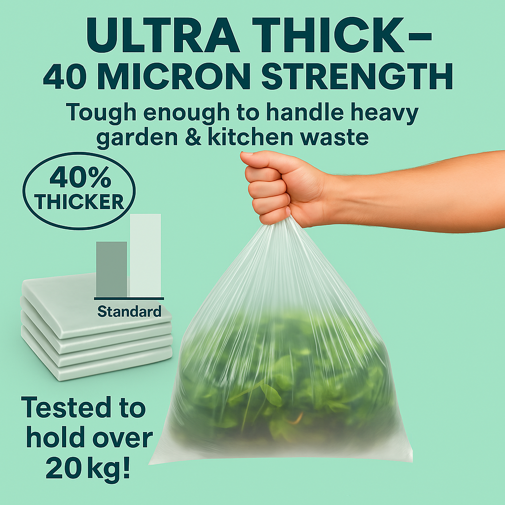 Lianpak Clear 240L Wheelie Bin Liners