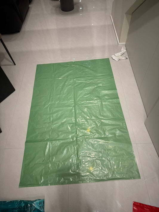 Lianpak Extra Strong Drawstring 120L fully biodegradable All-Purpose Refuse Sacks