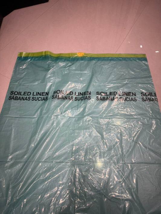 Lianpak Extra Strong Drawstring 120L fully biodegradable Medical Refuse Sacks